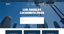 Desktop Screenshot of losangeleslocksmithpros.com